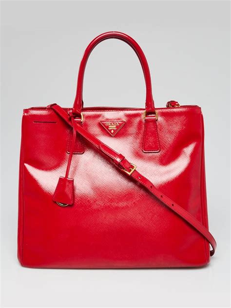 prada saffiano patent leather tote replica